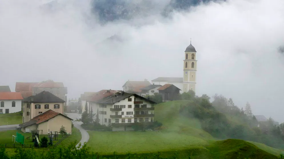 Um die Rutschung von Brienz im bündnerischen Albulatal zu stoppen, plant die Regierung über 41 Millionen Franken zu investieren. (Archivbild)