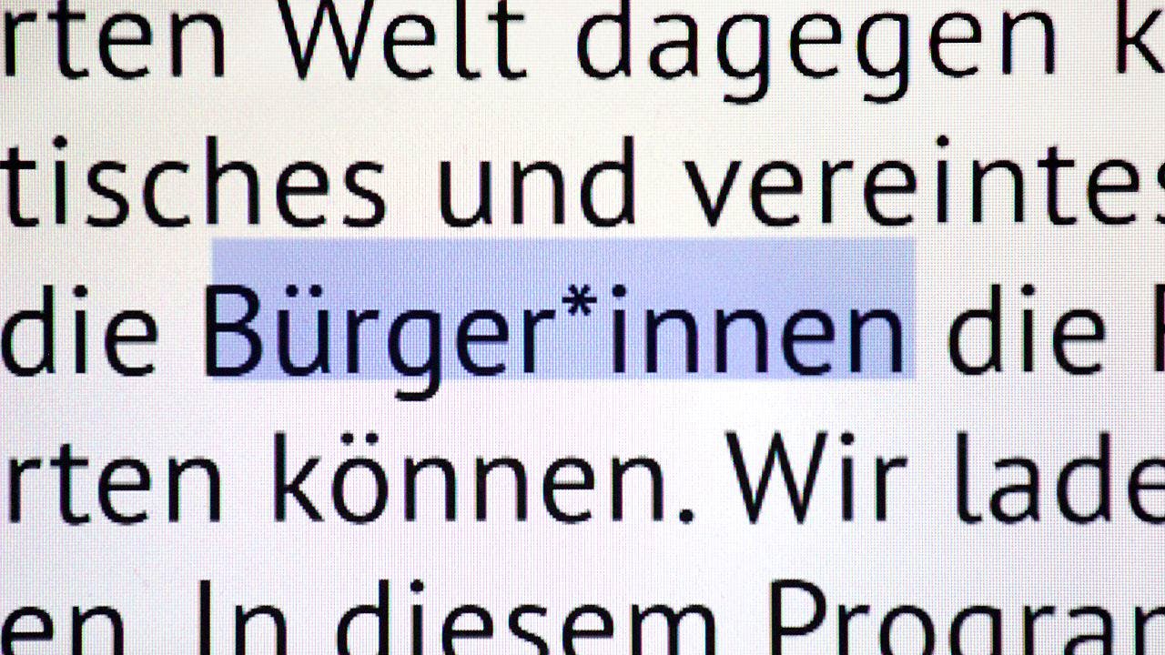 Gleichstellung. Der Genderstern ist an Zürcher Schulen nicht notenrelevant