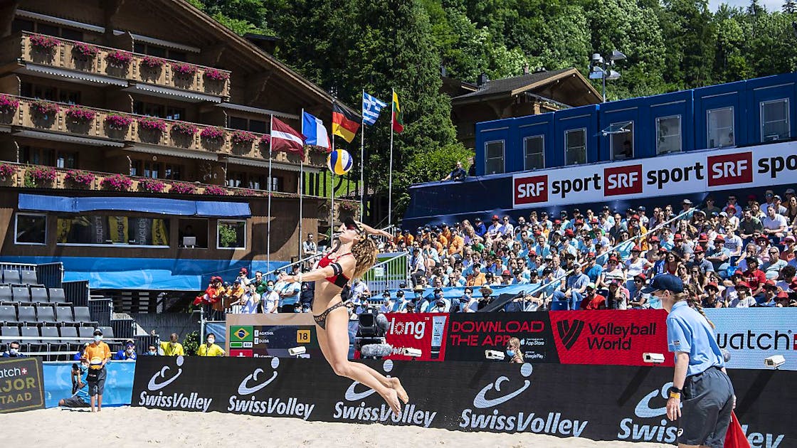 Beachvolleyball Gstaad als Leuchtturm der BeachvolleyTour blue News