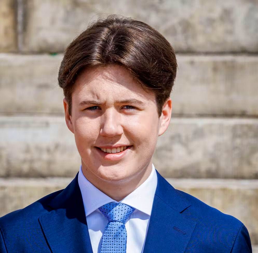 Il principe Christian di Danimarca.