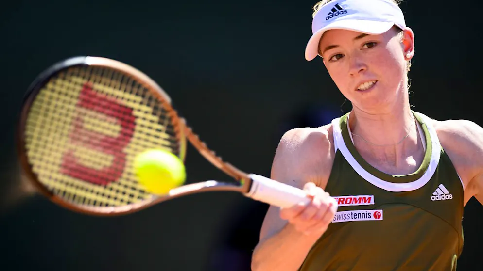 Simona Waltert schafft in Lausanne die Sensation und wirft in der 1. Runde gleich die topgesetzte Amerikanerin Danielle Collins aus dem Turnier