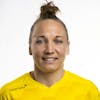 Portait von Gaelle Thallmann, Torhueterin des Frauen Fussball A-Nationalteams, aufgenommen in Pfäffikon SZ am 6. April 2021. (KEYSTONE/SFV/Severin Bigler)