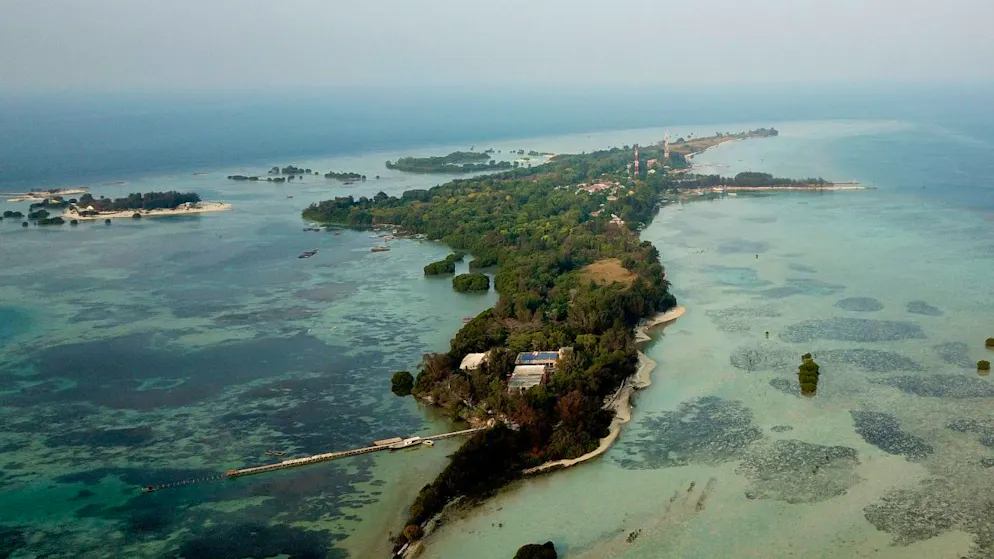 Die indonesische Insel Pari ist laut Heks zunehmend von Überschwemmungen betroffen.