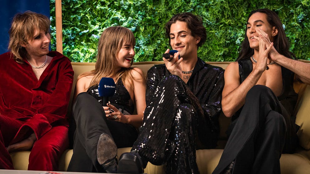 Maneskin in Montreux. «Die Jungs können sich nicht selber schminken»