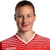 Portrait von Julia Stierli, Spielerin der Schweizer Fussballnationalmannschaft der Frauen, fotografiert am 5. April 2022 in Zuerich. (KEYSTONE/SFV/Severin Bigler)