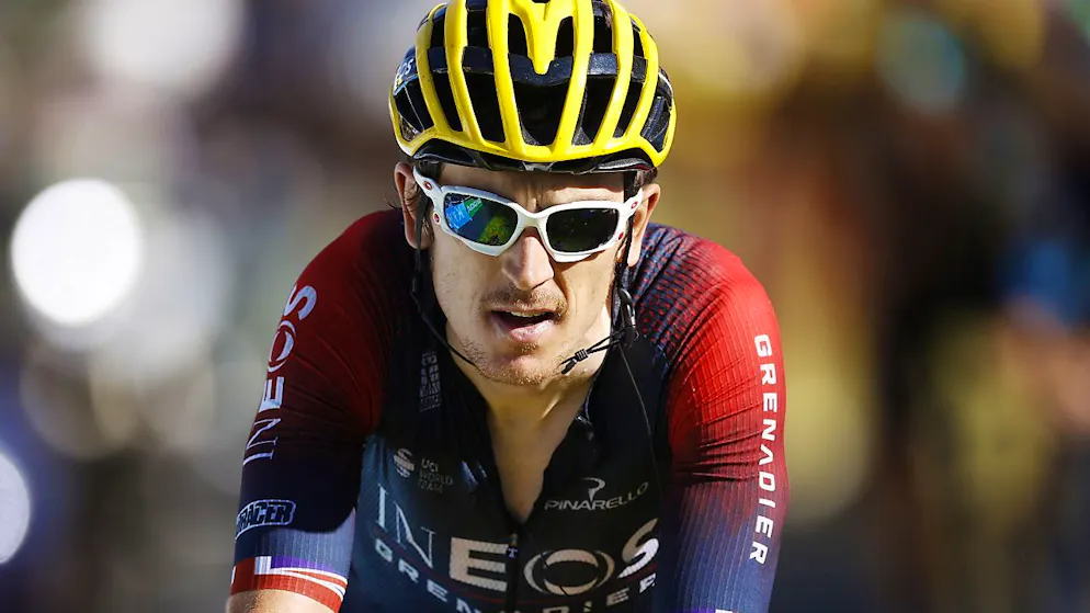 Pidcock Sieger auf der Alpe d'Huez – Vingegaard weiter in Gelb - Gallery. Geraint Thomas, 2018 auf der Alpe d'Huez als erster Brite überhaupt siegreich, hielt mit Tadej Pogacar und Jonas Vingegaard mit