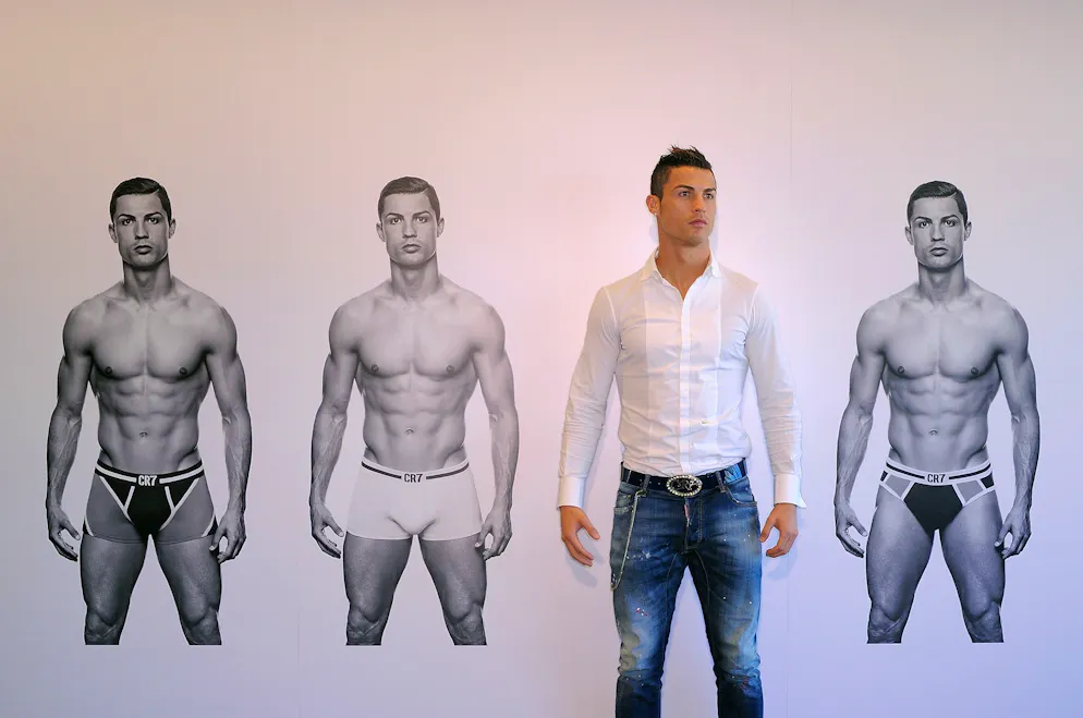 Cristiano Ronaldo bei der Lancierung seiner Unterhosen-Kollektion 2013 in Madrid.