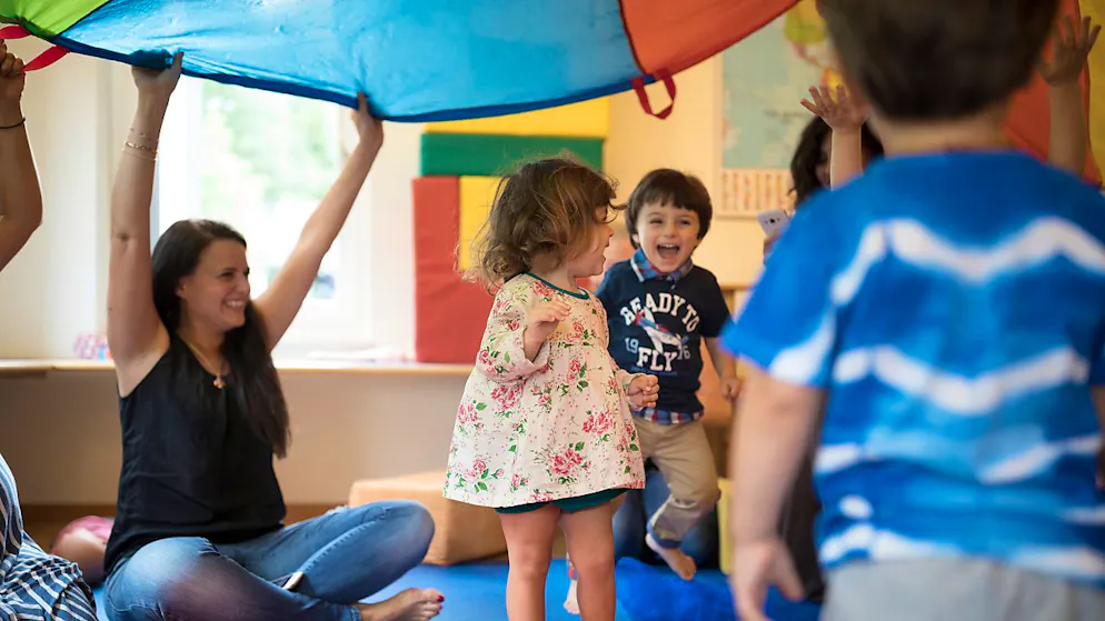 83 Kinder im Vorschulalter lernen in Chur während sechs bis acht Stunden die Woche deutsch. Ziel ist es, sie sprachlich fit für den Kindergarten zu machen. (Symbolbild)