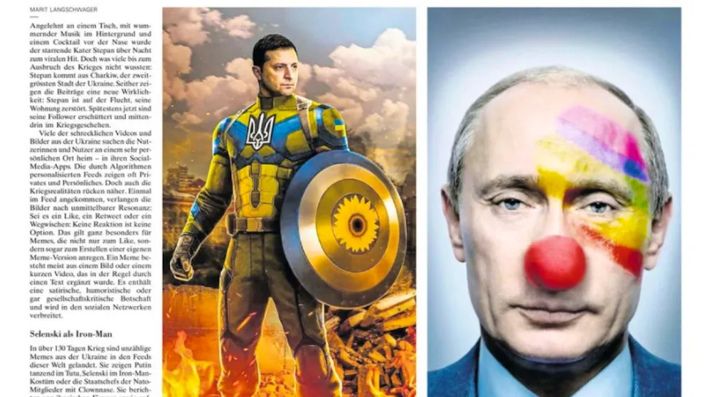 Anlass für die Kritik von Russland an der NZZ ist ein Zeitungsartikel vom 9. Juli mit einer Abbildung von Kremlchef Wladimir Putin.