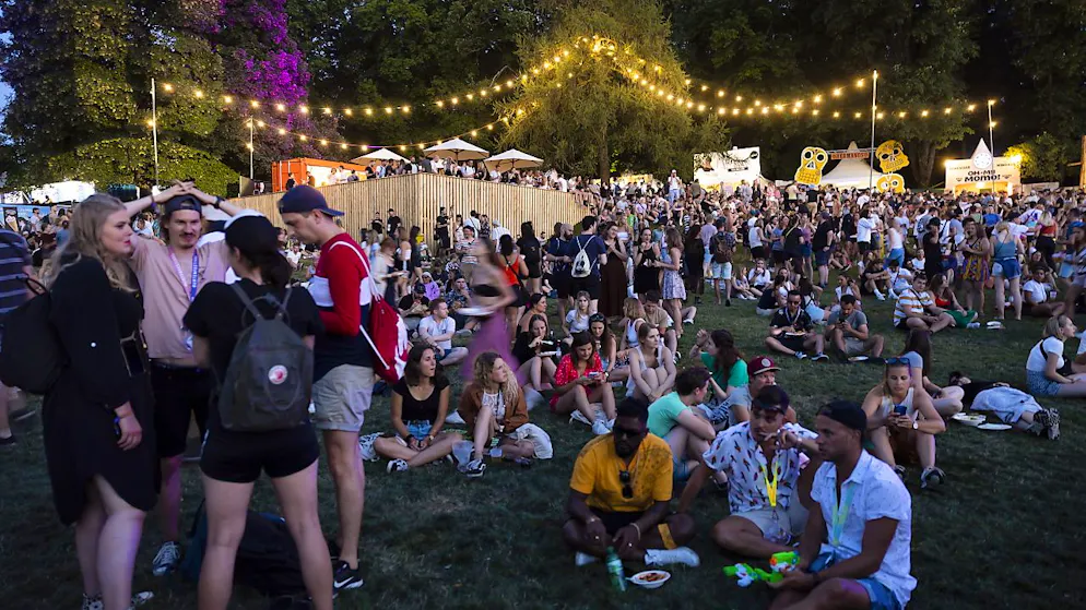 Die Stimmung am Gurtenfestival 2022 bezeichneten die Veranstalter als ein friedliches Miteinander.