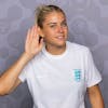 LONDON, ENGLAND - JUNE 21: Alessia Russo of England poses for a portrait during the official UEFA Women's Euro England 2022 portrait session at St. George's on June 21, 2022 in London, England. (Photo by Pat Elmont - UEFA/UEFA via Getty Images)