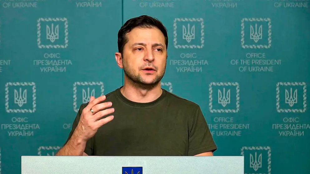 Ein versteinertes Tier wurde jüngst nach ihm benannt: der ukrainische Präsident Wolodymyr Zelenskyj. (Archivbild)