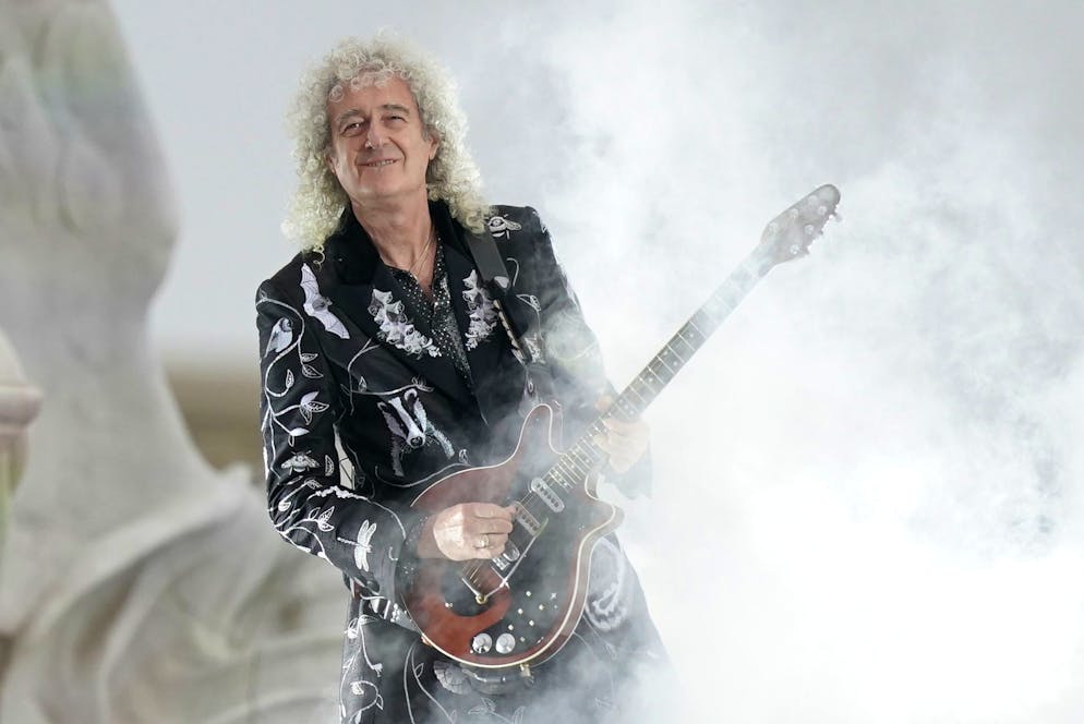 Vor zwei Monaten machte Gitarrist Brian May (77) auf Instagram öffentlich, dass er einen «kleinen Schlaganfall» erlitten hat. (Archivbild).