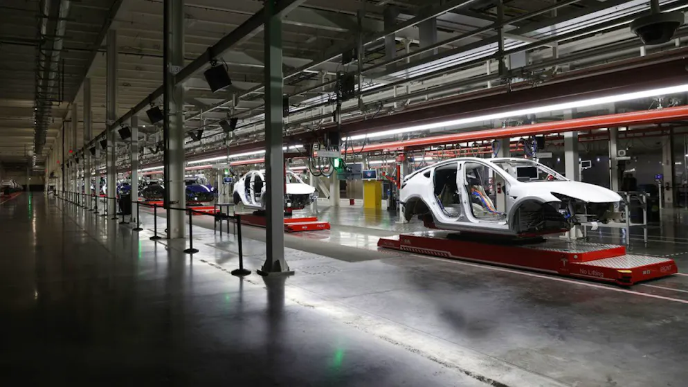 Tesla-Autofabrik in Austin im US-Staat Texas. (Archivbild)