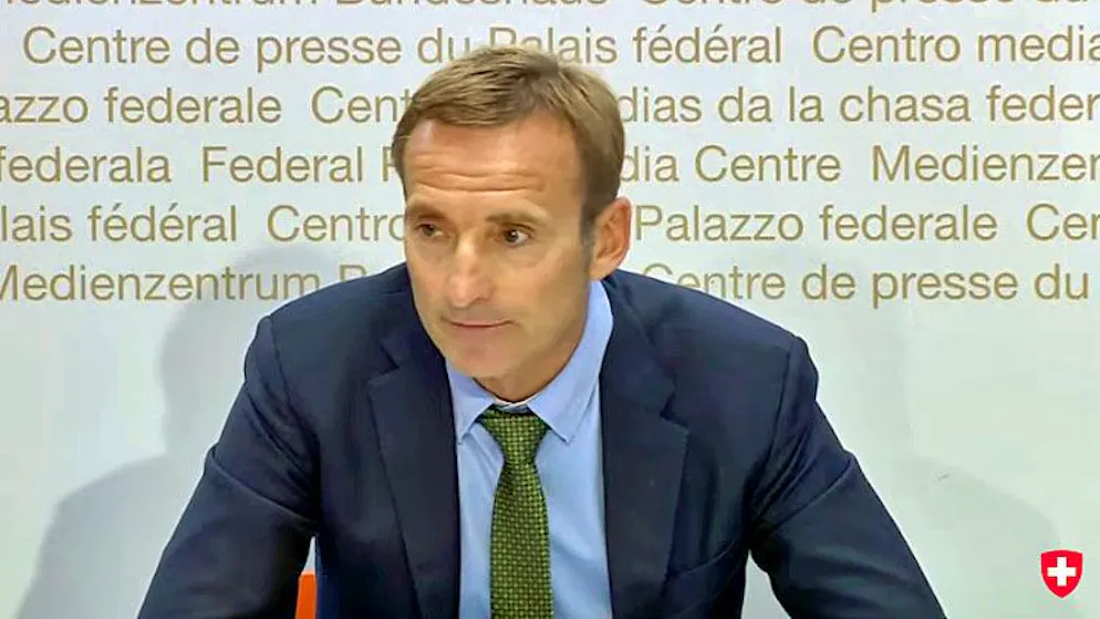 Urs Meister, Geschäftsführer, Eidgenössische Elektrizitätskommission ElCom, spricht. 