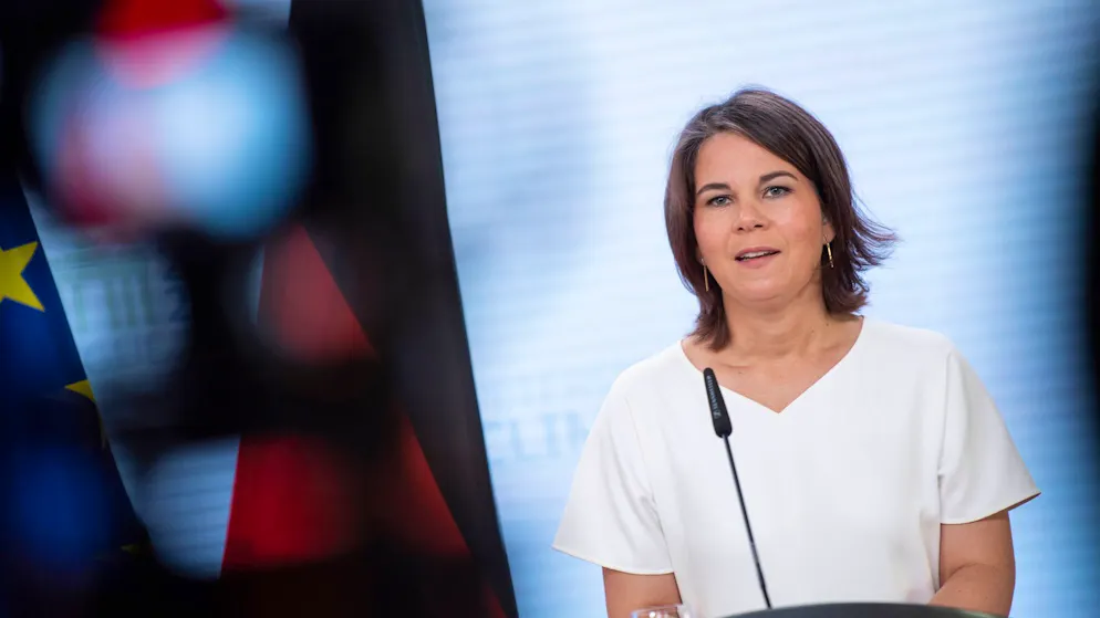 Die deutsche Aussenministerin Annalena Baerbock.