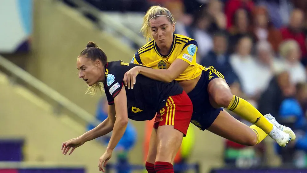 Tor in der Nachspielzeit. Schweden bodigt Belgien und ist dritter EM-Halbfinalist