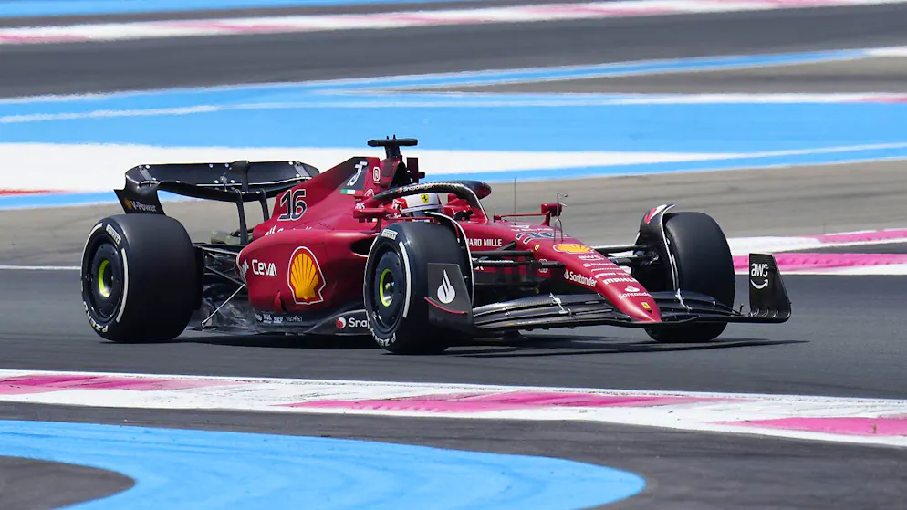 War eine Klasse für sich: Charles Leclerc im Ferrari.