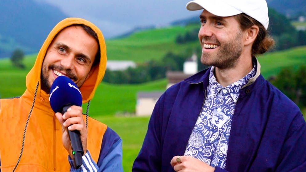 Lo und Leduc am Openair Lumnezia. «Auch nach zehn Jahren bleibt es mir ein Rätsel, wie du es machst»