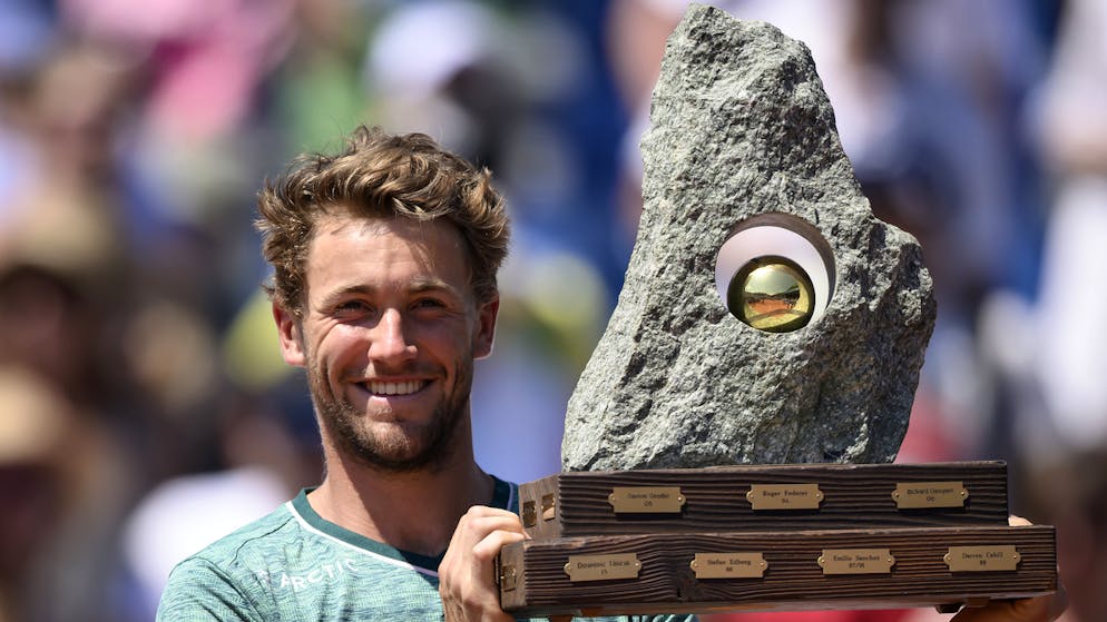 Casper Ruud triumphiert im Berner Oberland.