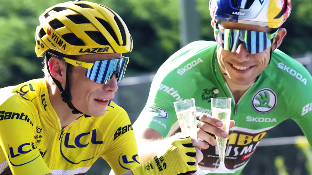 «Solch eine Sche***frage». Van Aert reagiert nach Tour-Sieg von Kollege Vingegaard genervt auf Doping-Frage