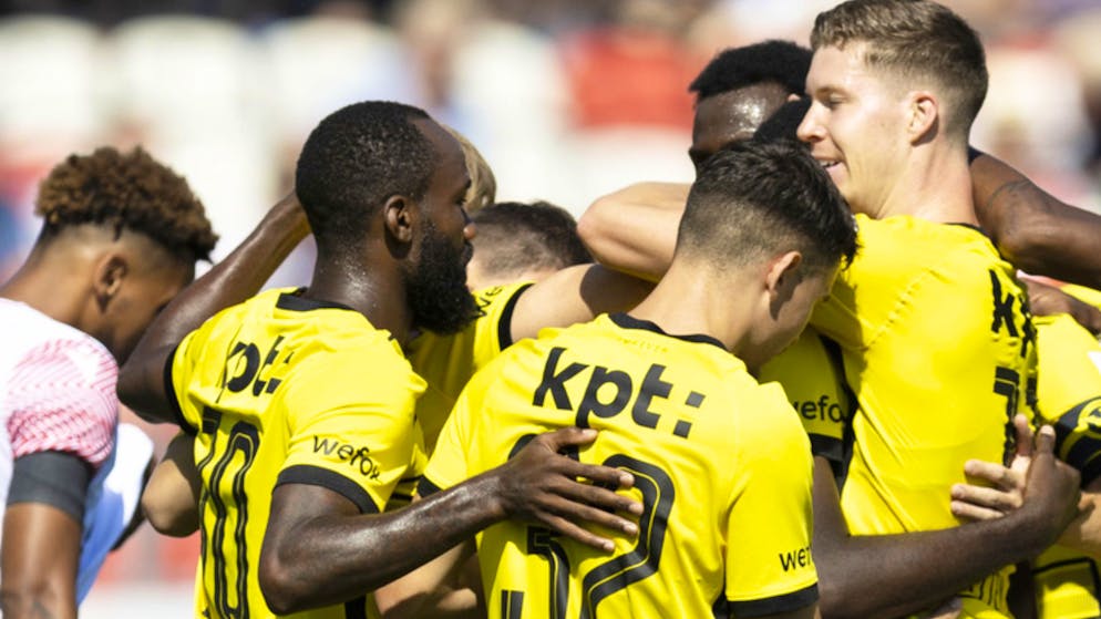 Kanga mit frühem Doppelpack. YB fährt in Sion den nächsten Sieg ein