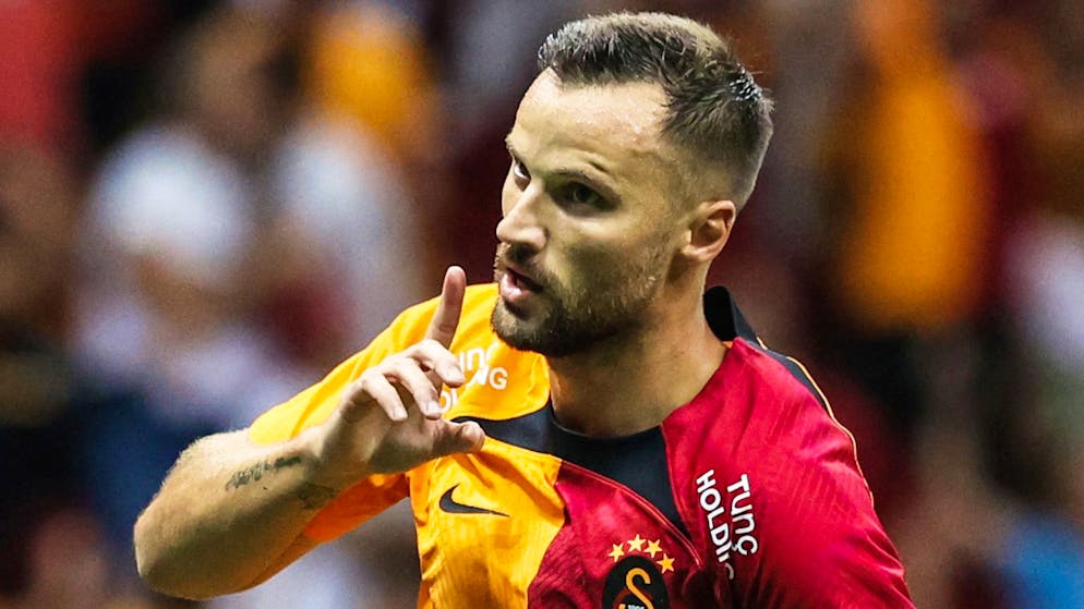 Traumhafter Einstand für Haris Seferovic bei Galatasaray Istanbul.