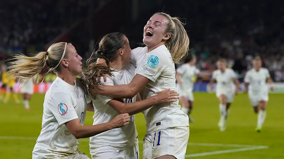 Die ausgelassene Freude der "Lionesses"