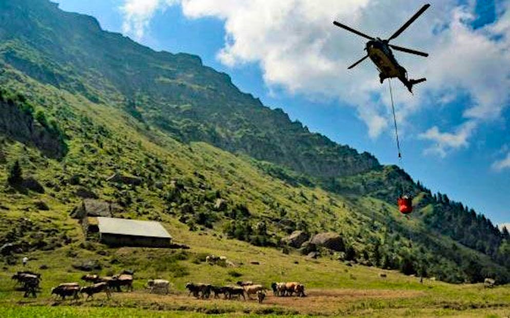 Esercito in aiuto degli alpeggi