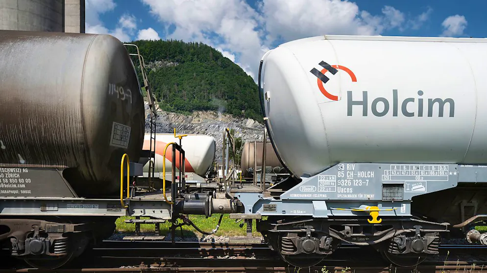 Holcim wächst im ersten Halbjahr kräftig (Archivbild)