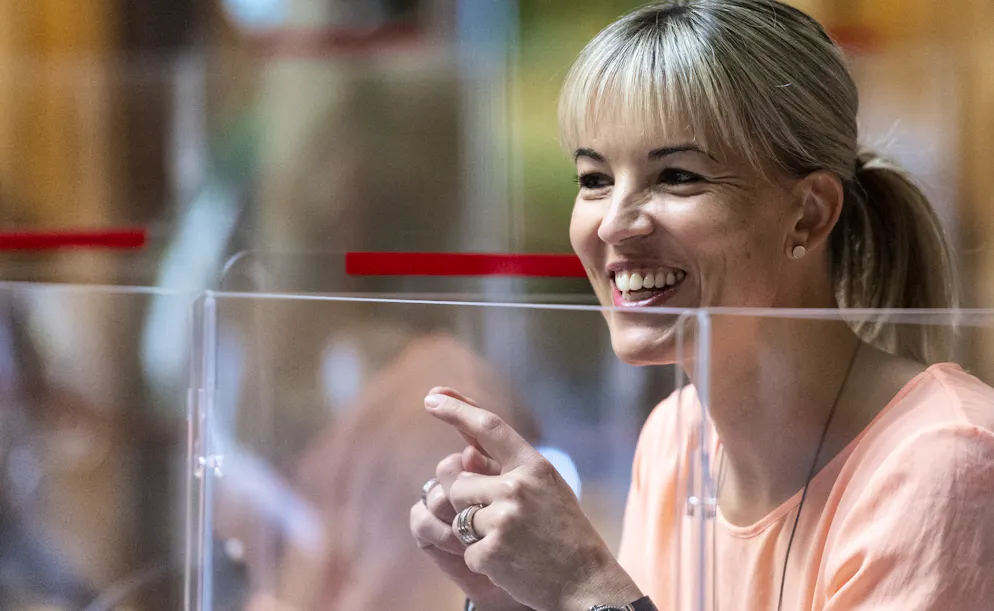 Beschreiben Sie die Schweiz in einem Bild. ... Nationalrätin Diana Gutjahr (SVP/TG)