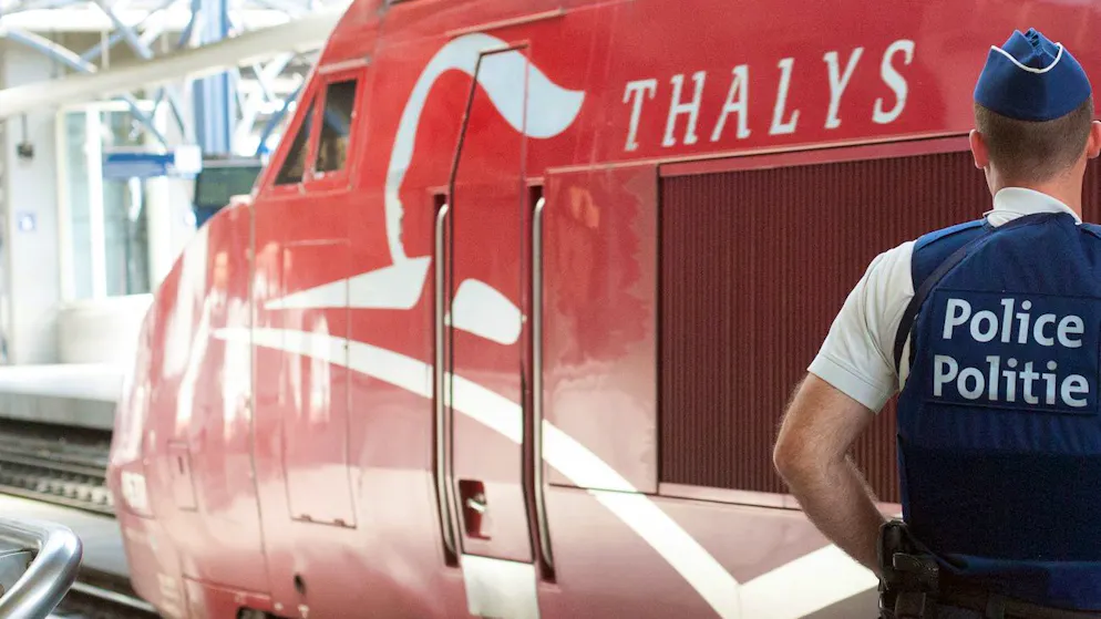 Ein Thalys Zug in Brüssel Midi. (Archivbild)