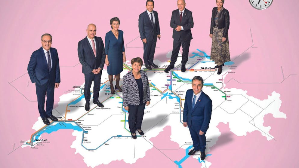 Stando alla popolazione, i consiglieri federali non esiterebbero a danneggiarsi a vicenda mediante indiscrezioni.