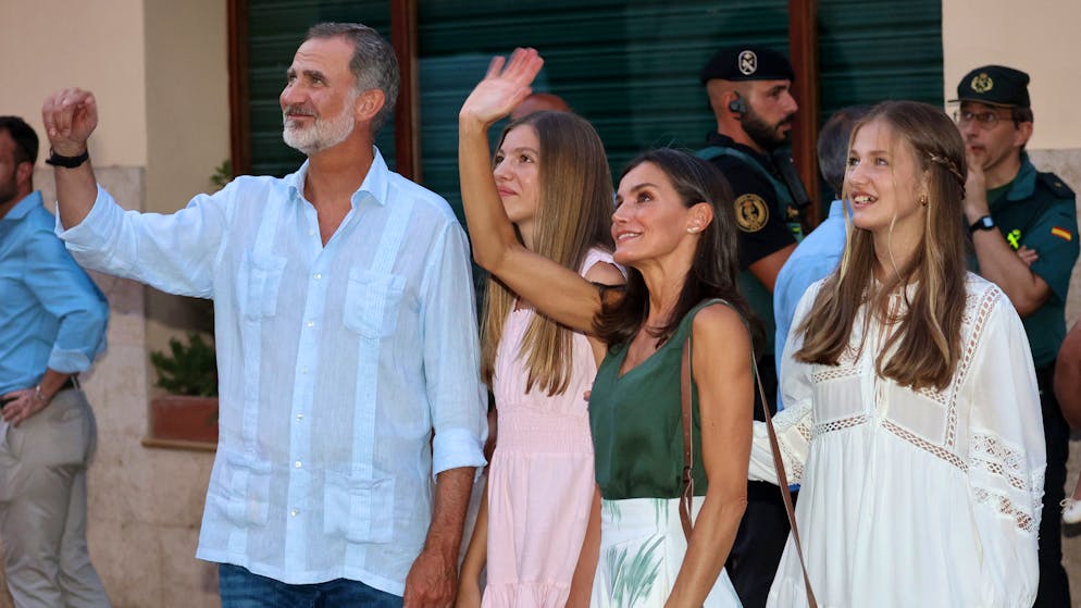 Spanische Royals machen Ferien auf Mallorca. Felipe und Letizia so nahbar wie noch nie