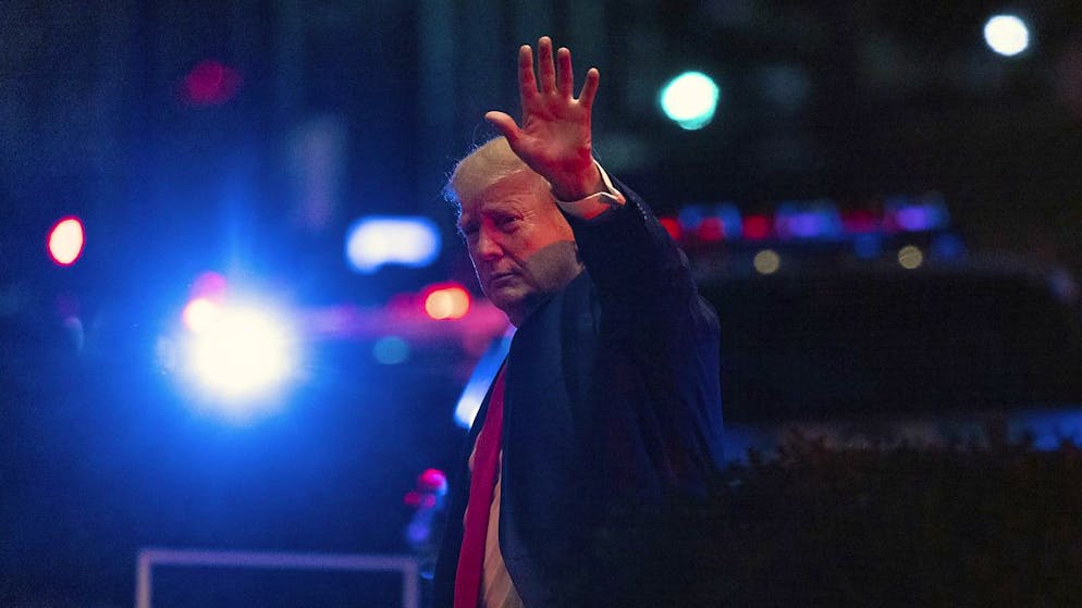 Donald Trump ne se trouvait pas à sa résidence de Mar-a-Lago lors de la perquisition du FBI.