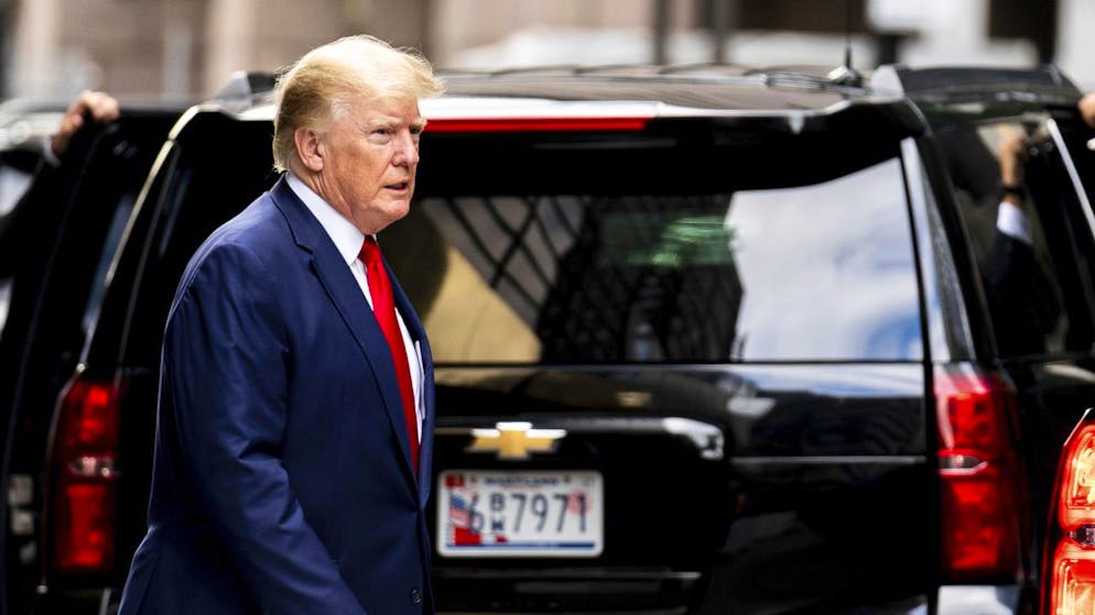 L'ancien président des Etats-Unis Donald Trump s'était dit favorable à la publication du mandat de perquisition (archives).