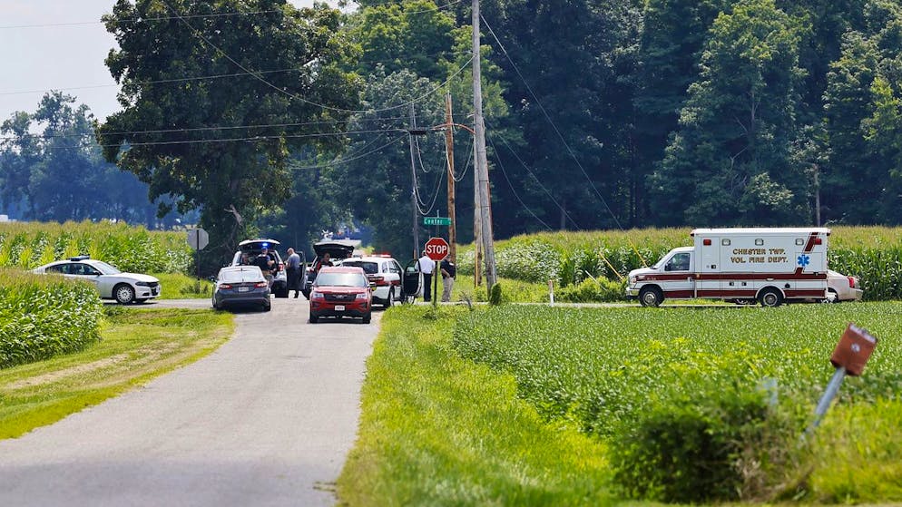 Der Bewaffnete flüchtete am Donnerstag nach dem versuchten Eindringen in den nordöstlich von Cincinnati gelegenen Bezirk Clinton, wo Strassen stundenlang gesperrt wurden.