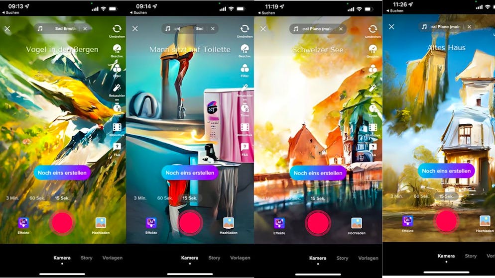 Video-App als Künstlerin. Jetzt kannst du TikTok für dich malen lassen