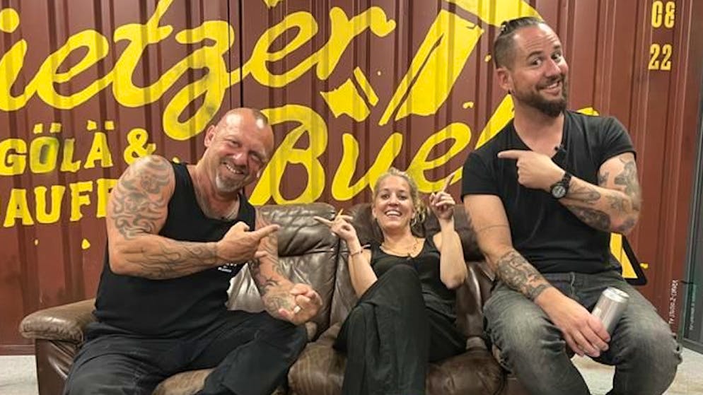 Büetzer Buebe vor dem grossen Auftritt. Gölä: «Ich habe nur ein einziges Groupie»