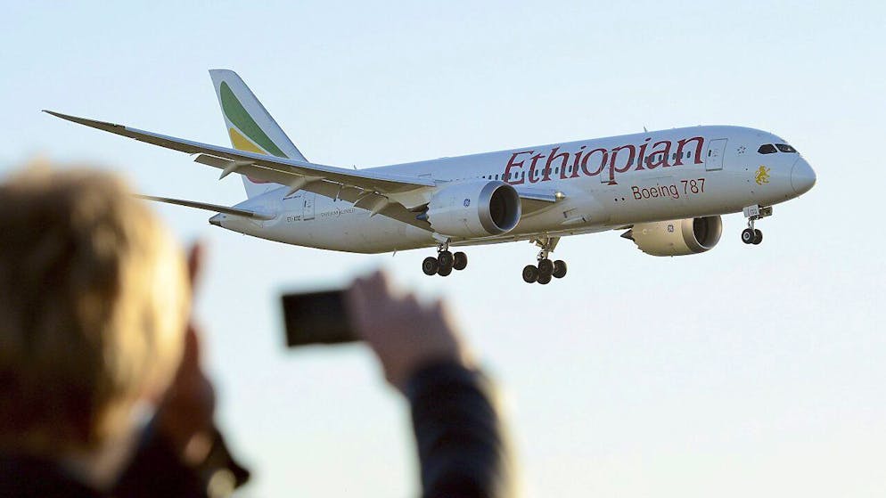 Un aereo della Ethiopian Airlines (foto d'archivio)