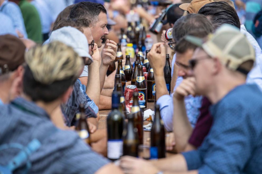 Die besten Bilder des Eidgenössischen. «Mittagessen».