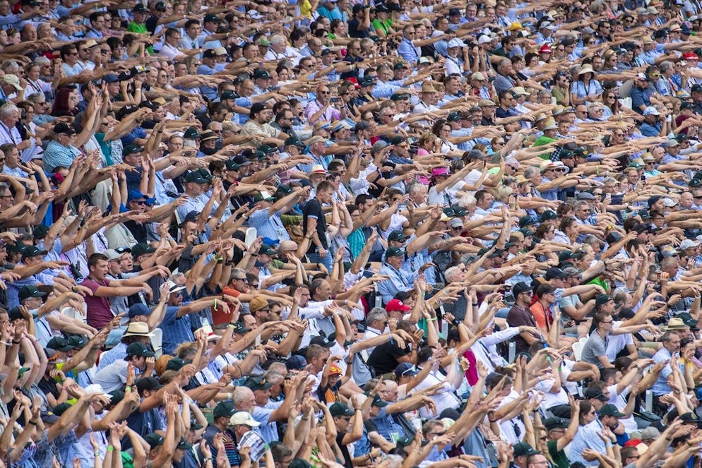 Die besten Bilder des Eidgenössischen. Die Stimmung am ESAF ist auf dem Siedepunkt.
