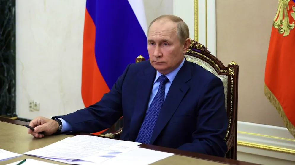 Le président russe a affirmé que les habitants du Donbass «considèrent qu'ils font partie de l'espace (...) culturel et linguistique» russe (archives).