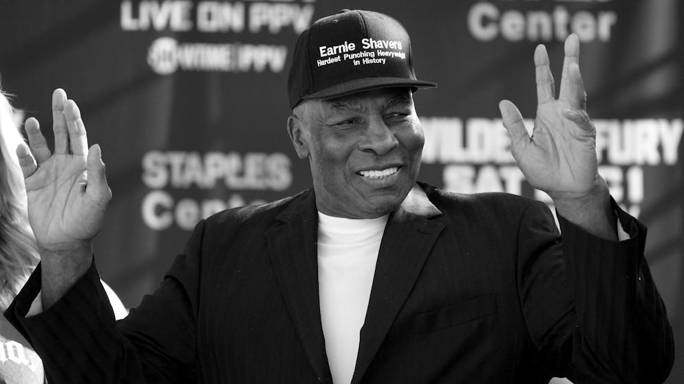 Earnie Shavers avait 78 ans. 
