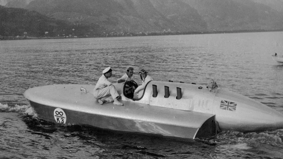 Ein Video und seine Geschichte. Als Rekordjäger noch über Schweizer Seen rasen durften