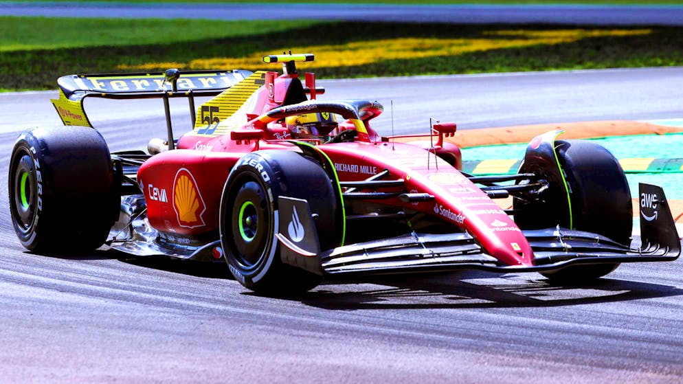 Carlos Sainz a été le plus rapide vendredi sur le circuit de Monza.