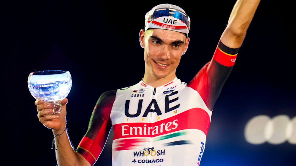 Juan Ayuso, troisième de la Vuelta et nouvelle pépite du cyclisme espagnol.