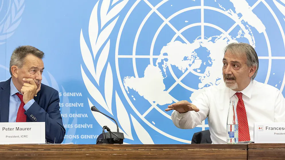 Peter Maurer et Francesco Rocca veulent une approche à plus long terme des Etats pour éviter des famines dans différents pays.