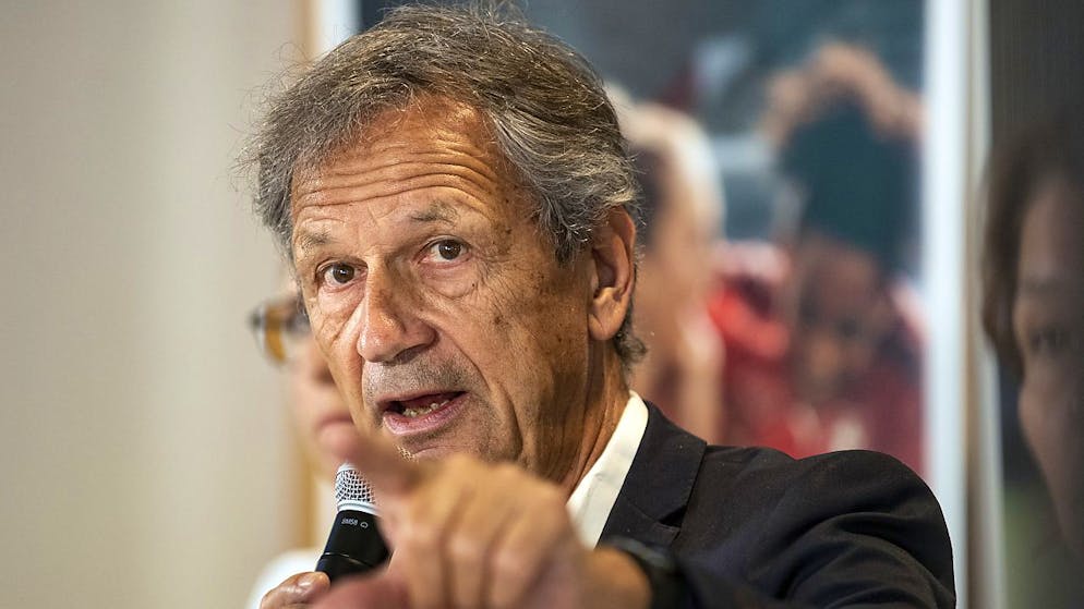 L'ASF et son président Dominique Blanc ont lancé mercredi la campagne pour l'organisation de l'Euro dames 2025