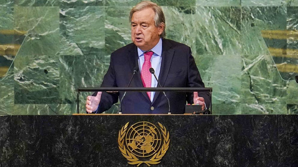 De Gaza à l'Ukraine, du Soudan à la République démocratique du Congo, du Yémen à la Birmanie, «en parallèle à la prolifération des conflits, les besoins humanitaires mondiaux sont à un niveau record, mais les financements ne suivent pas», a déploré l'ancien Premier ministre portugais (archives).